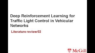 【Review02】Deep Reinforcement Learning for Traffic Light Control in Vehicular Networks