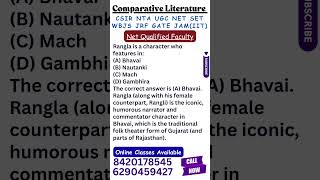 UGC NET Comparative Literature I Net Qualified Faculty I Online Class Available #ugc #jrf #shorts