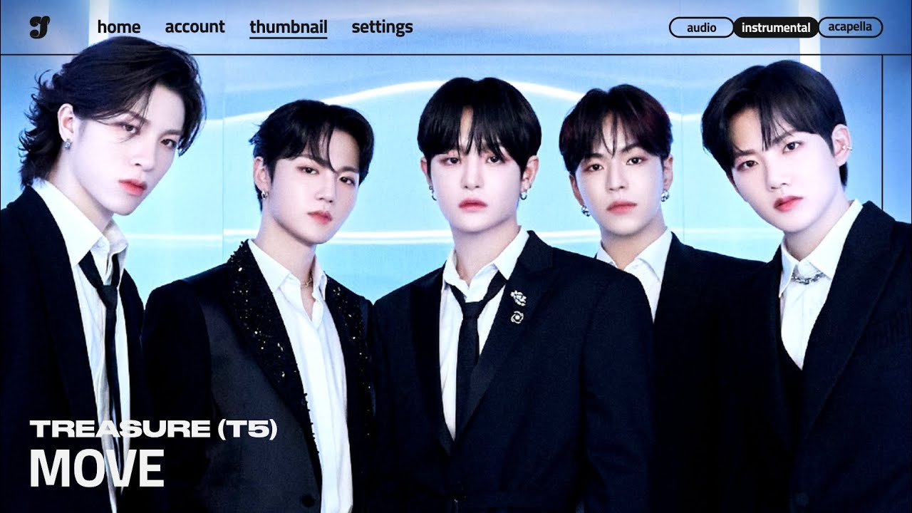 TREASURE (T5) - ‘MOVE’「 Instrumental 」