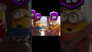 Brawl Stars Minions Rank Up Animation 😳 #shorts #rankup #minions #brawlstars #animation