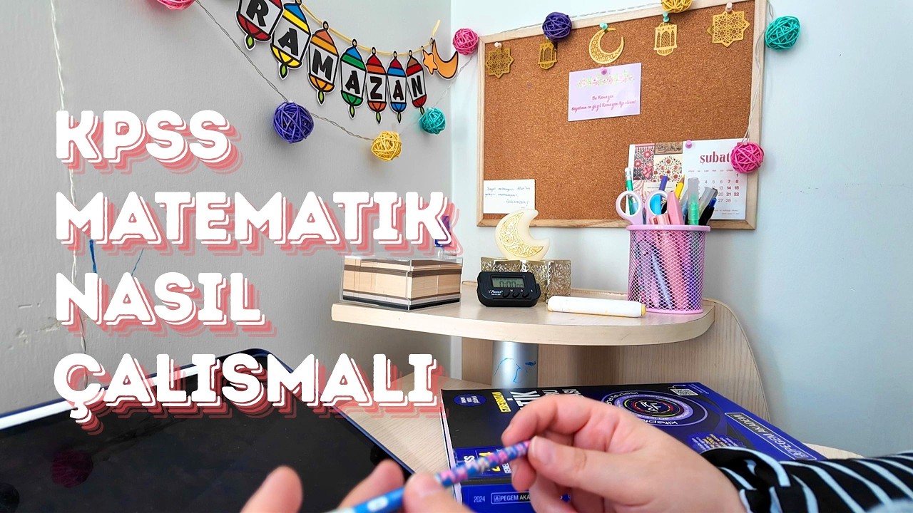 Matematikçi Olmasaydım KPSS Matematiğe Nasıl Çalışırdım? (Temel-Orta-İleri Seviye)
