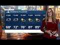 Feeling like summer for Sunday, chances for rain