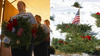 2,000 Christmas wreaths laid for Utah's fallen veterans