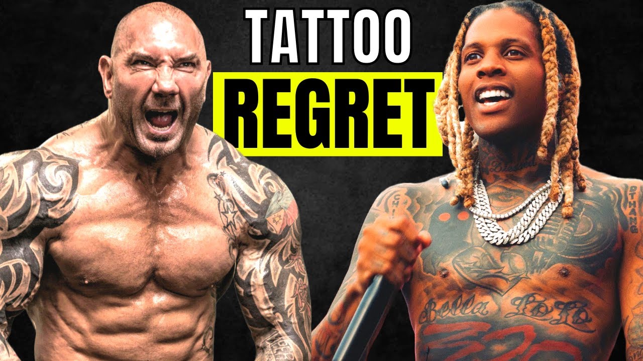 6 CELEBRITIES Who REGRETTED & REMOVED Their TATTOOS - YouTube