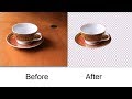 Photoshop tutorial remove background from image