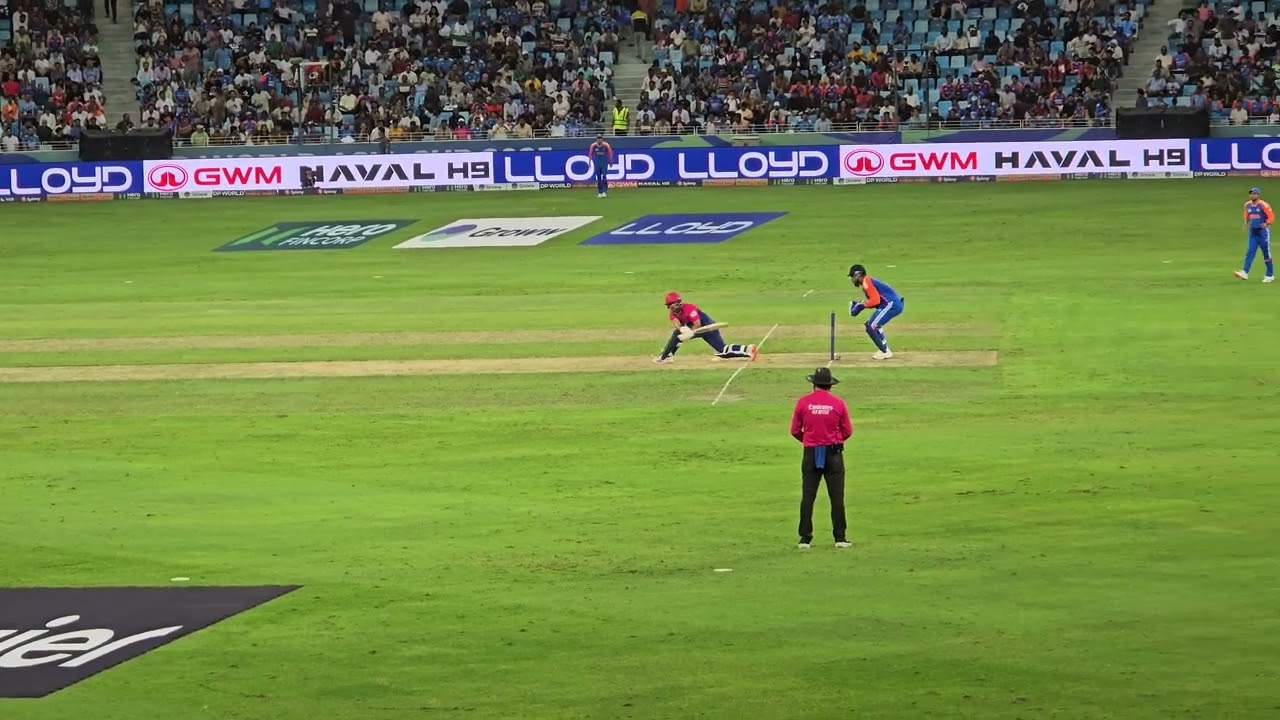 SWEEP SHOT FOR ONE RUN ASIA CUP 2025 