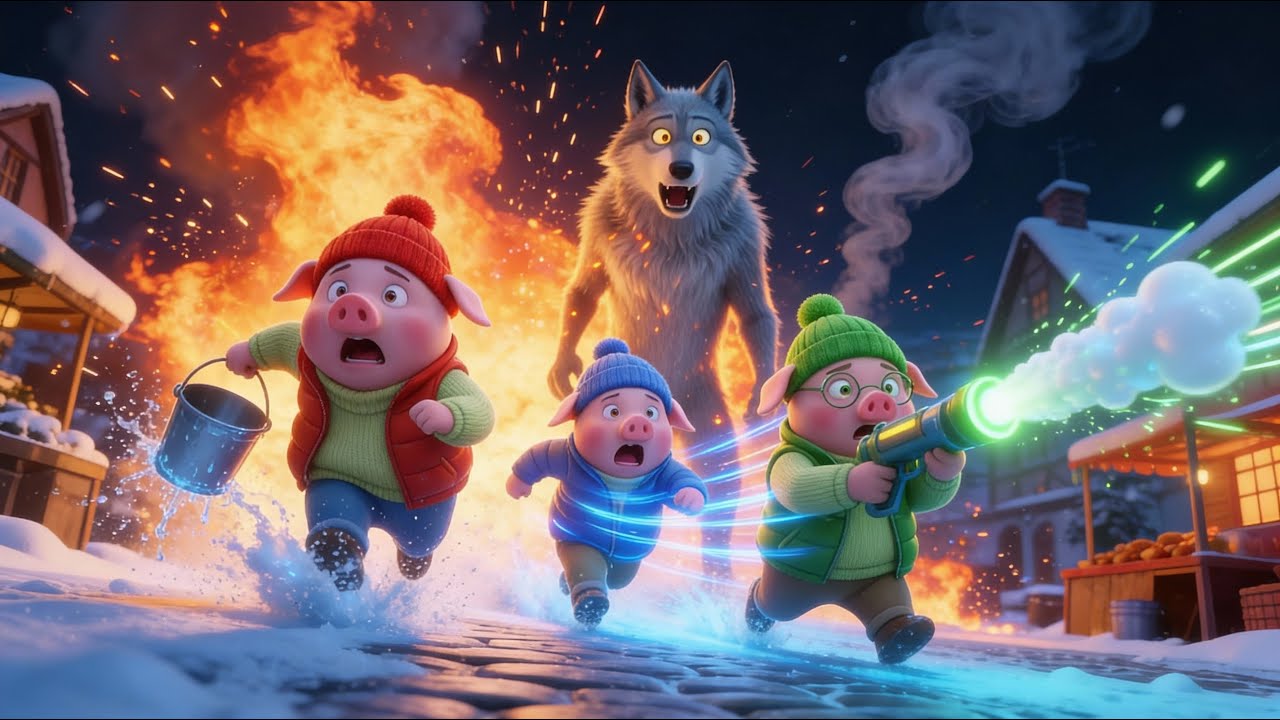 Les Super Cochons 🐷🦸‍♂️ | L’Équipe de Secours | Aventure Animée