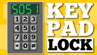 Tutorial How To Make Simple Digital Code Lock With Display And Keypad For 2D Unity Game