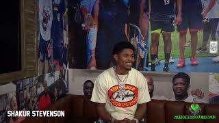 Shakur Stevenson -  biggest misconception of himself "I Love to hear, he aint got no Power"