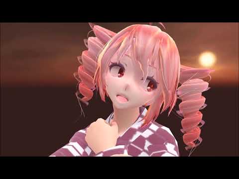 MMD 重音テト「ゴンドラの唄」 大正ロマン風 UTAUカバー