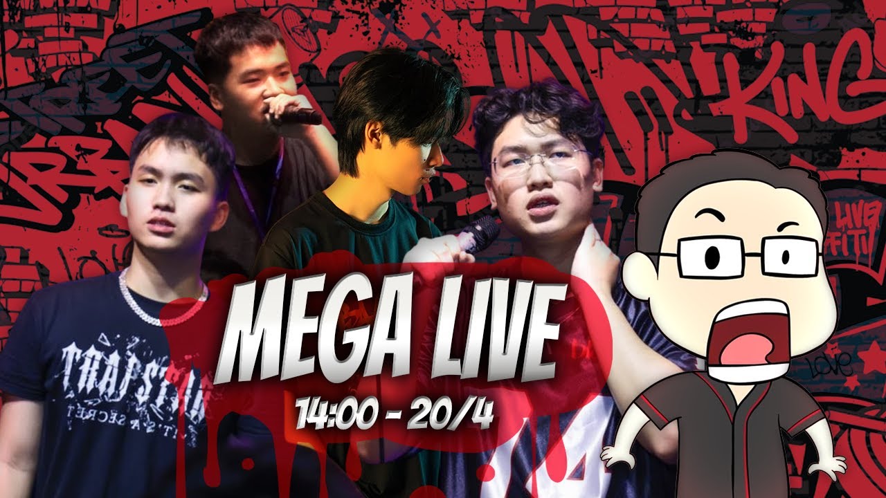 DVD THE MC MEGALIVE: WE RAP #1