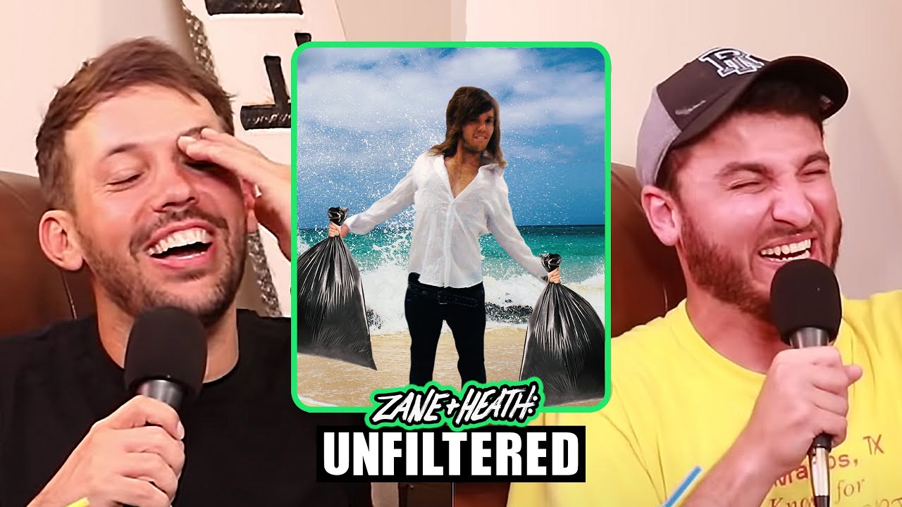 HEATH FAKED AN ENTIRE BEACH CLEAN-UP