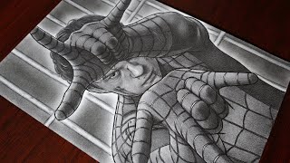 Spider-Man Drawing - How to Draw Spider-Man Brand New Day Step by Step Tutorial Pencil Sketch