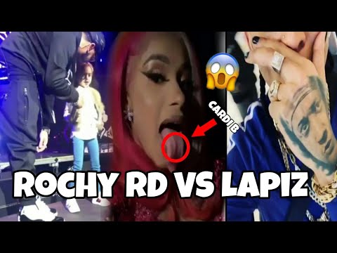 Rochy RD LE MANDA FUEGO A Lápiz & CARDI B TIENE UN MESES 🍆 & MAS movientos sociales