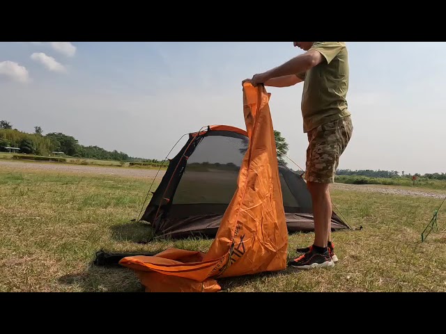 Alps Mountaineering Zephyr 1 Setup (Gear list in the description