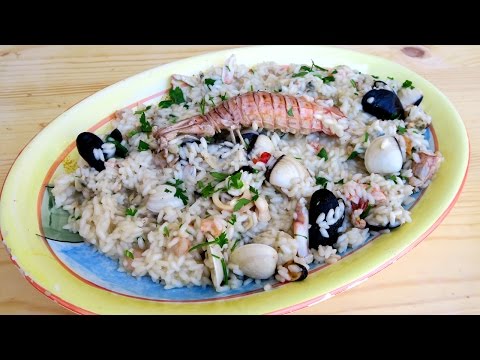 nonna's-seafood-risotto-recipe-(with-nonna)---laura-vitale---laura-in-the-kitchen-episode-935
