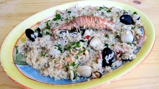 Nonna's Seafood Risotto Recipe  (with Nonna) - Laura Vitale - Laura in the Kitchen Episode 935