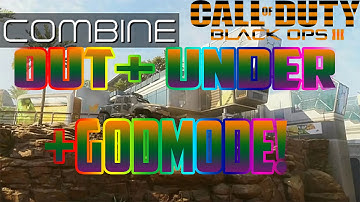 COD BO3 GLITCHES- OUT AND UNDER COMBINE [GODMODE SPOT]! ONLINE MULTIPLAYER