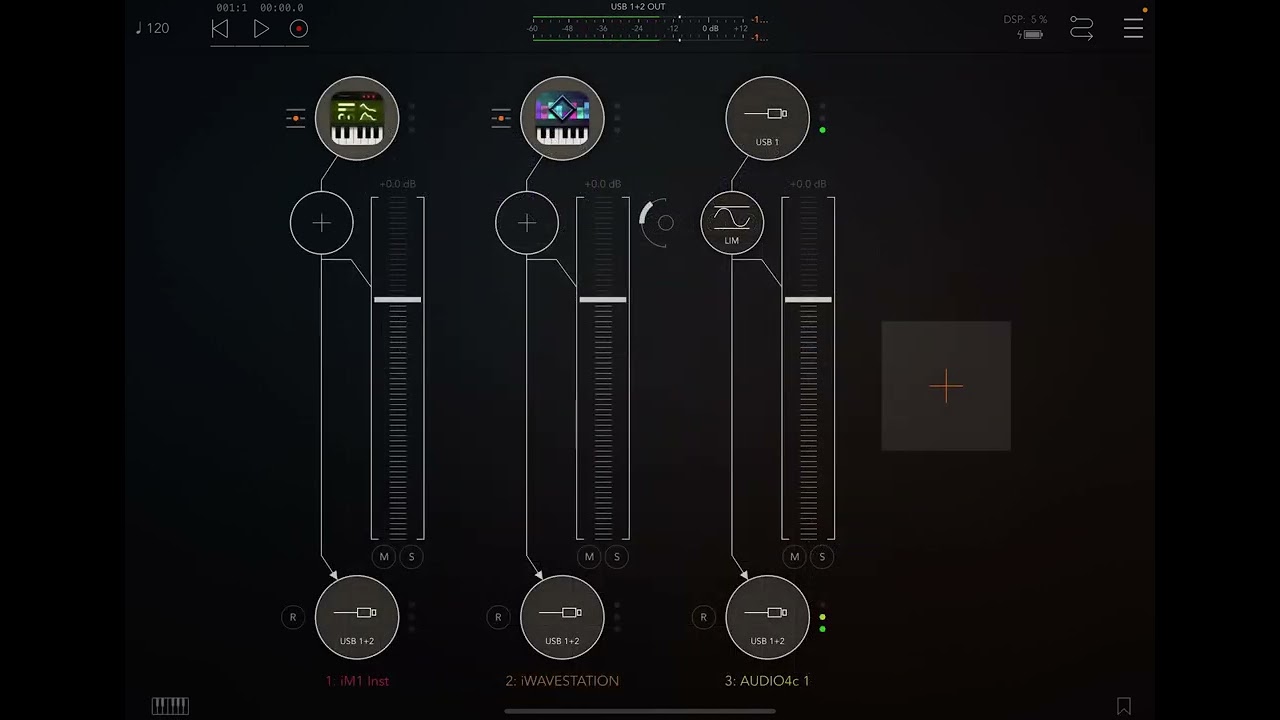 Camelot (iPad) - Utilizando Instrumentos Virtuais Externos (Interapp Audio)