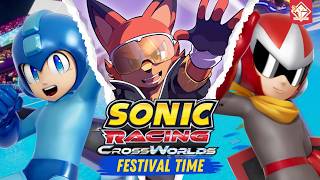 SONIC RACING: CROSSWORLDS | Mega Man Festival (and more Mods) [ Hazco Fox I VPlayers ]