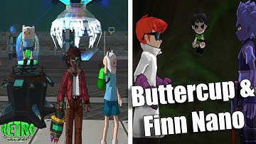 Finn & Buttercup Nano Missions | Retrobution (Fusionfall)