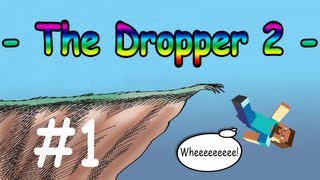 The Dropper 2: Newton vs. Darvin! | Minecraft Custom Map | Levels 1 & 2