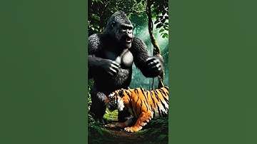 Kong vs Giant Python Epic Fight to Save tKong vs Giant Python: