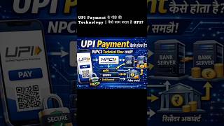 UPI Payment के पीछे की Technology | कैसे काम करता है UPI? #technology #digitalpayments #shortvideo