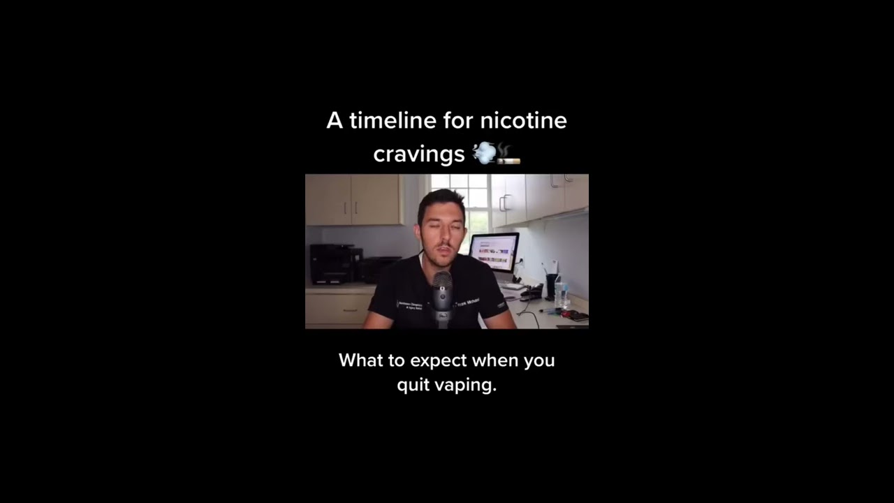 Nicotine Withdrawal Timeline 