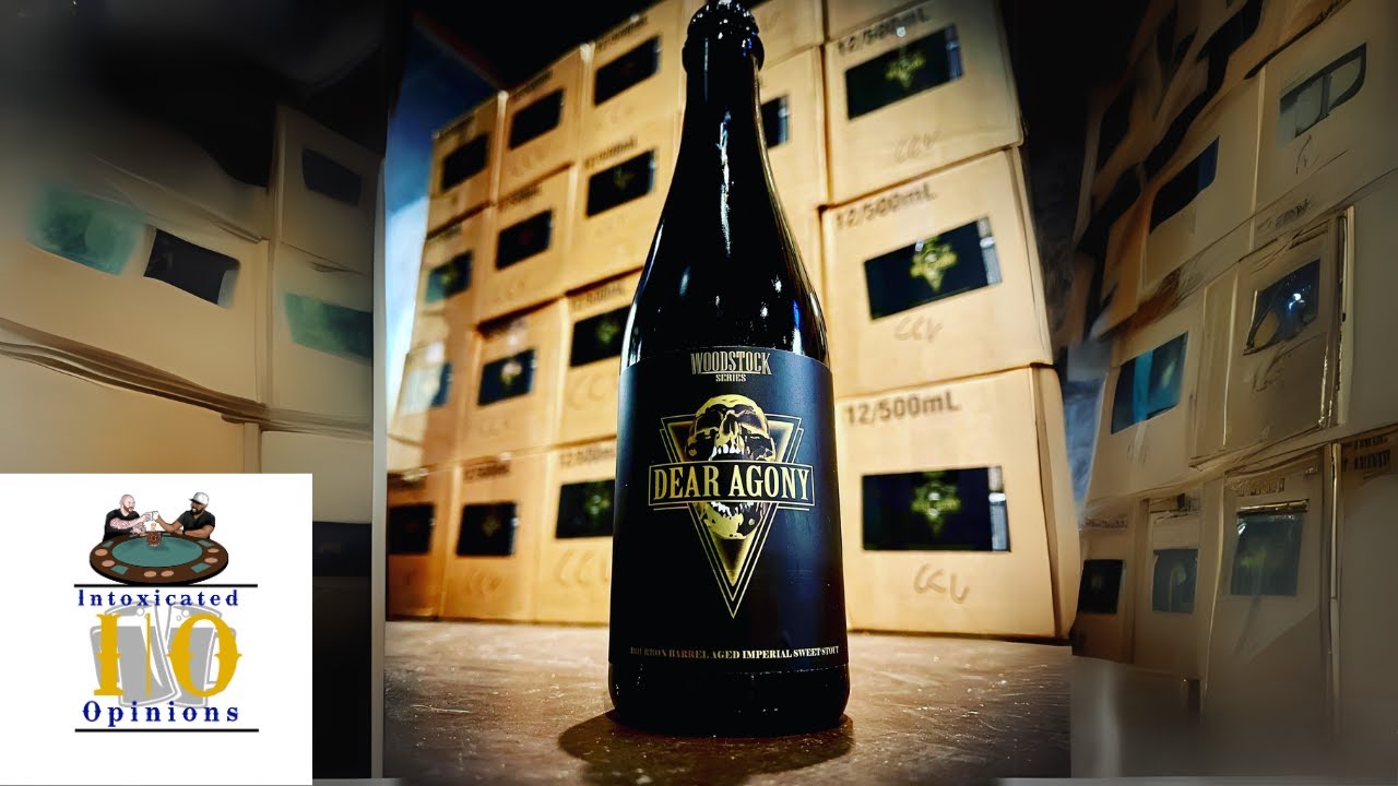 Dear Agony (Stout) - Heavy Riff Brewing Company