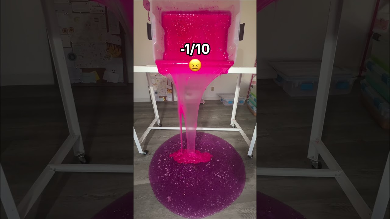 Rating My WORST Slime Pours Ever