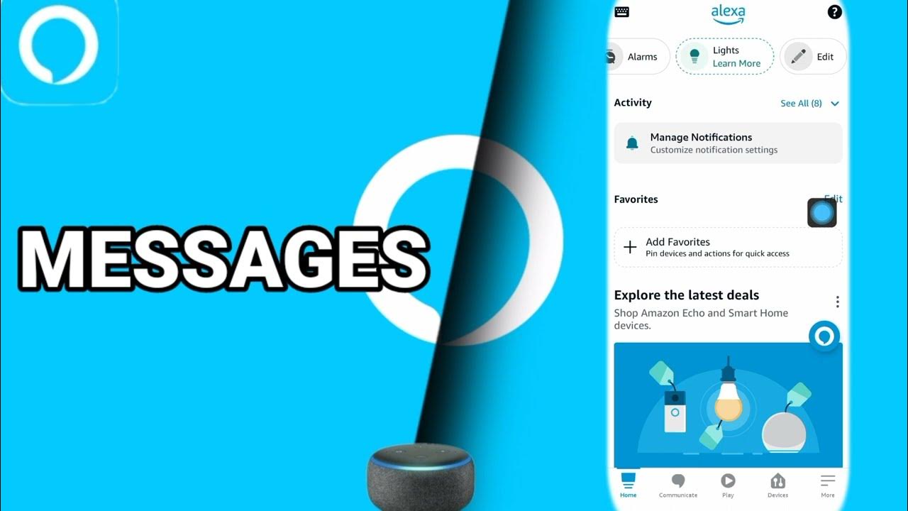 How to find messages on amazon alexa app youtube
