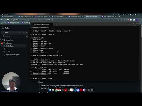 Python Project Pacmann - Super Cashier