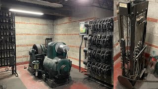 Cool Overkill 1950s Haughton Elevator Machine Room Tour