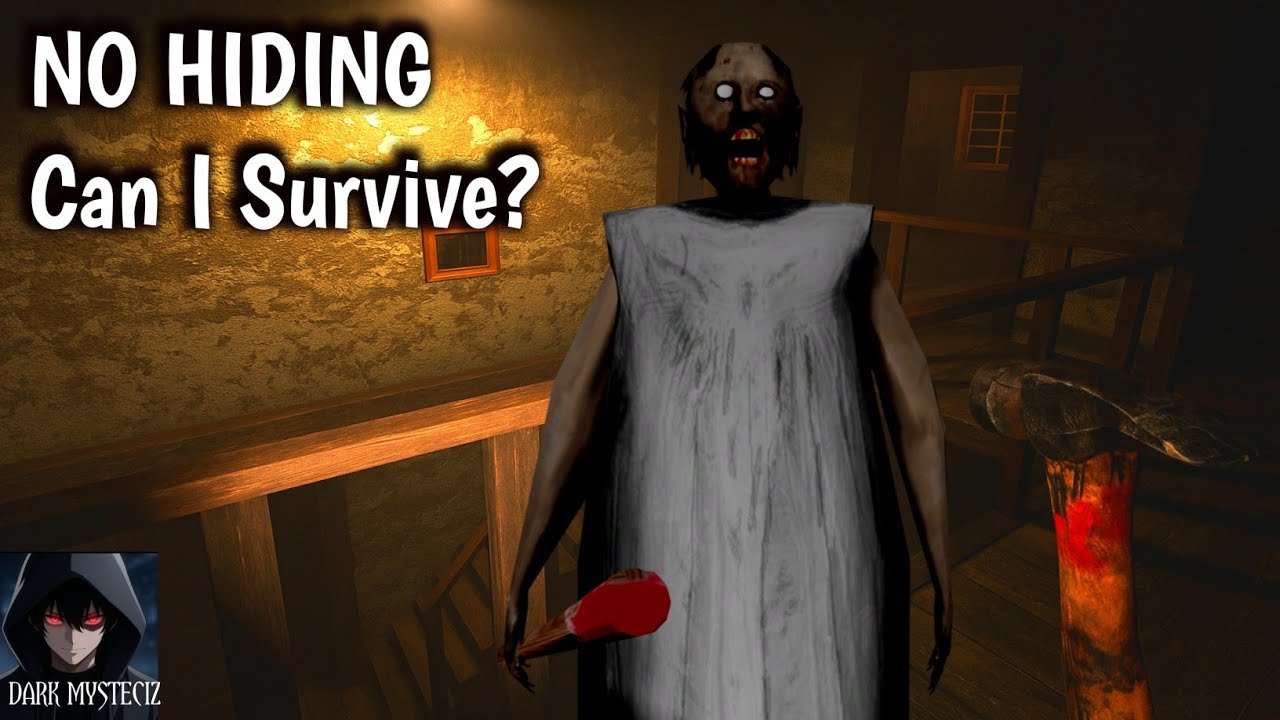 Granny Horror Game: Spider Escape (No Hiding, No Death Challenge)