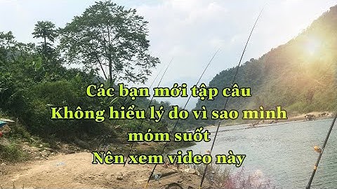 Chia sẻ một số kinh nghiệm - Chọn thời tiết, địa điểm câu cá