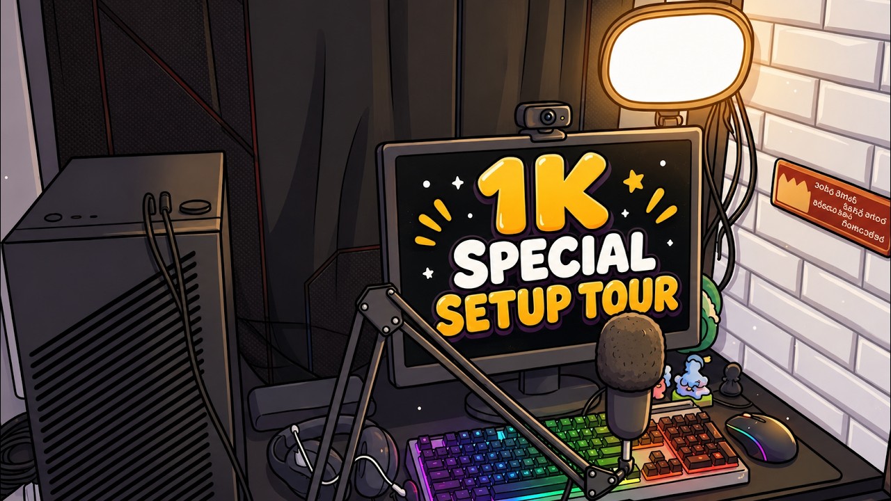 1k SUBSCRIBERS SPECIAL SETUP TOUR - YouTube