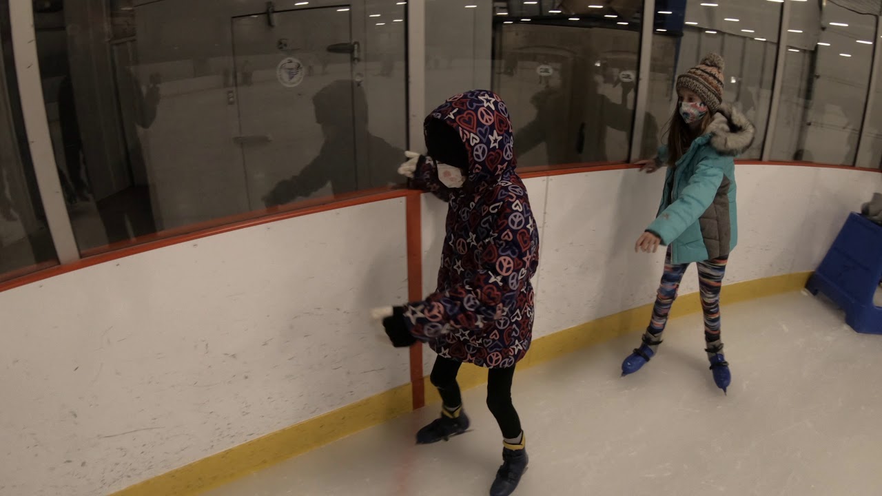 Ice skating at Arctic Edge in Edmond, Ok YouTube