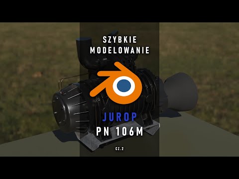 🟠Modelowanie pompy JUROP PN 106M - PART 2🔵| #fs22 #farmingsimulator22 #mod #modelowanie #3d #blender