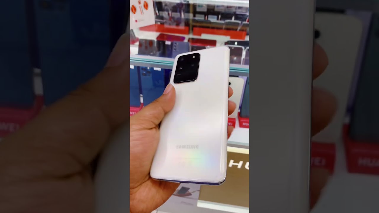 Samsung Galaxy S20 Ultra White #samsunggalaxys20ultra
