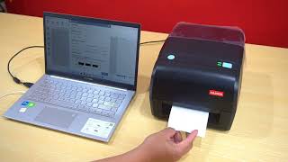 KASSEN E460 | CARA INSTALL DRIVER E460 OFFICIAL DAN CETAK LABEL HARGA DI APLIKASI LABEL DESIGNER