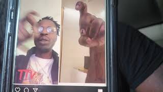 CHICAGO GD AFFILIATE CHECKS LIL UZI VERT FOR THROWING UP THE PITCHFORK WRONG