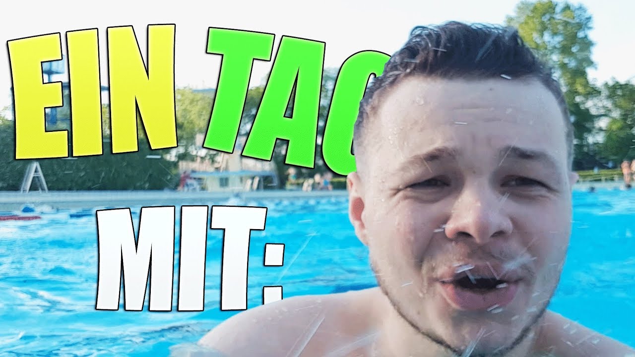 Ein Tag mit JohnRaqe... im FREIBAD😅