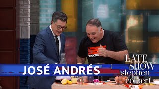 Famous José Andrés Makes Spanish Eggs And Cocktails Wealth