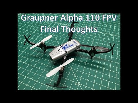 Graupner Alpha 110 FPV Drone After Run Review (Tiny Whoop Comparison)