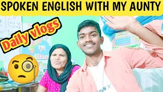 With My Aunty Daily Vlogs Conversation My Struggle About Youtube