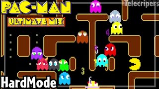 All Ghosts at Once, But They're Smart | Pac-Man Ultimate mix (Gameplay)