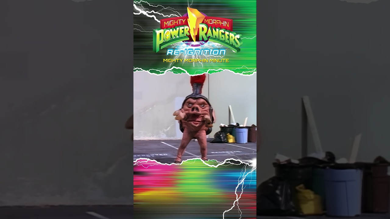 The Ravenous Pudgy Pig | Mighty Morphin Minute | Mighty Morphin Power Rangers Re-Ignition