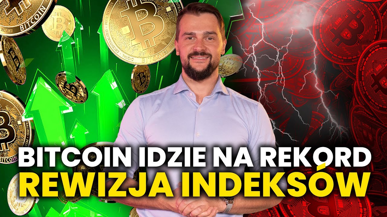 Bitcoin idzie po rekord! Zmiany w najważniejszych polskich indeksach