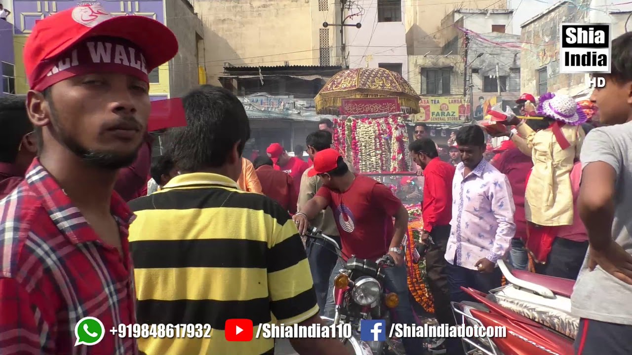 13th Rajab Birthday Celebration of Hzt Ali (A.S) From Bibi Ka Alawa To Maula Ali 1440-2019